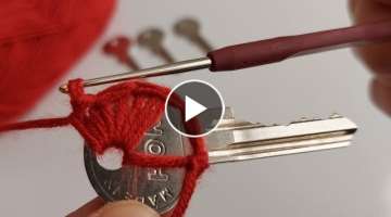 Amazing Dıy Idea For Your Keys With Crochet