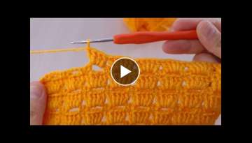 Super Easy Crochet Baby Blanket Pattern for beginners
