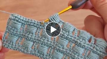 Crochet knitting baby blanket 