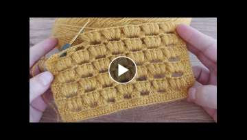 Easy Crochet Knitting Pattern Pattern - Çok Kolay Tığ işi Gelin Yeleği Şal Örgü Modeli..