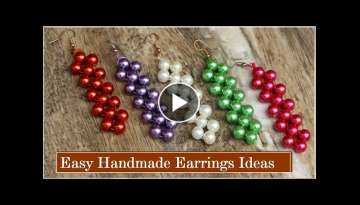Handmade Pearl Earrings Ideas