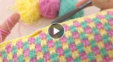  Super Easy Crochet baby blanket pattern