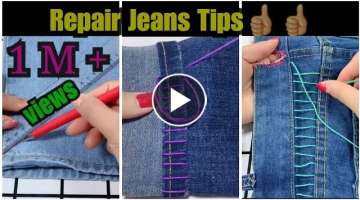 Amazing!! Repair Tips for Jeans