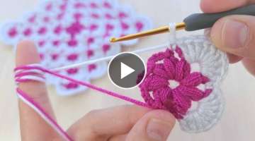 Super Very Easy Beautiful Crochet Pattern
