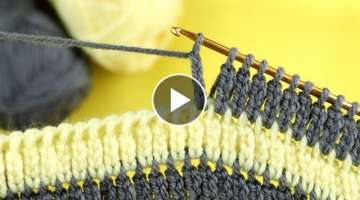 Easy crochet blanket pattern tutorial