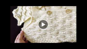 NEW DESIGN OF LADIES CARDIGAN VIDEO #124 ON DEMAND //LATEST DESIGN 2019// Learn Repeated #126 ||#...