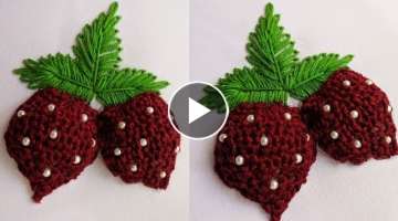 Strawberry design trick Beautiful 