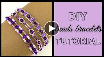 beading designs for diy bracelets. beginner patterns-easy beading tutorial