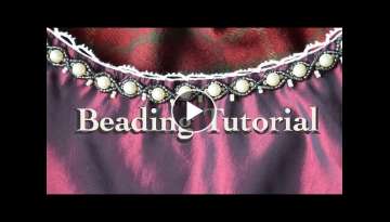 Beading Tutorial - Wrapped Pearls