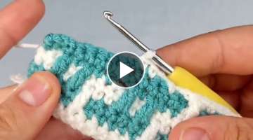 How to crochet knitting