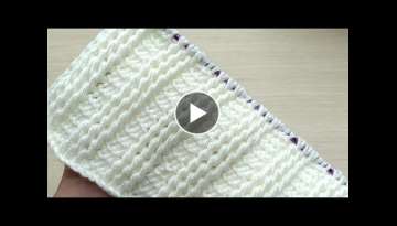 very easy Tunisian vest pattern knitting pattern
