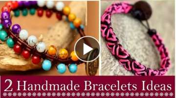 2 Handmade Beaded Bracelet Ideas for Girls 