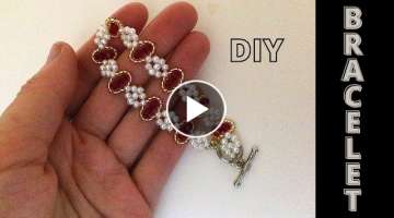 BEADING Tutorial for beginners. Learn how to make your own jewelry. DIY beaded bracelets