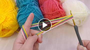 Super Easy Crochet Knitting Coaster 
