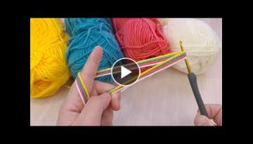 Super Easy Crochet Knitting Coaster 