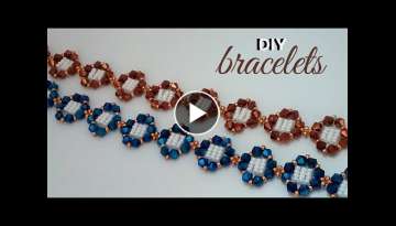 Easy Beaded Bracelets Anyone Can Make. Beginner Beading Tutorial