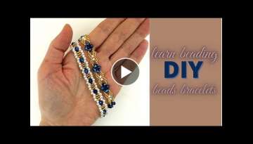 Learn beading. Diy jewelry. Beaded bracelets tutorials