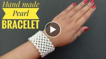 How to make / pearl bracelet
