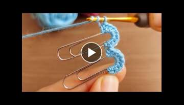 Super Easy Crochet with a Paperclip
