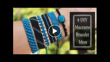 6 Macrame Bracelet Ideas