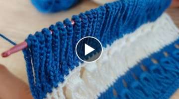 How to crochet knit - bu örgü modeline bayilacaksiniz 