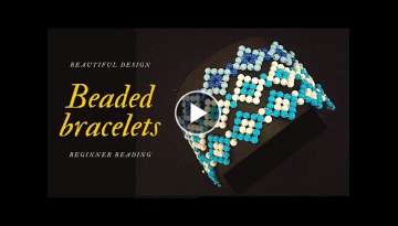 beads bracelets design. beading tutorial. Beginner beading patterns