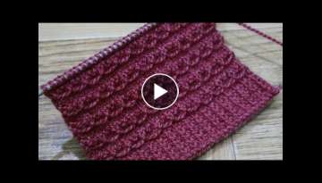 Easy knitting stitch pattern/sweater design