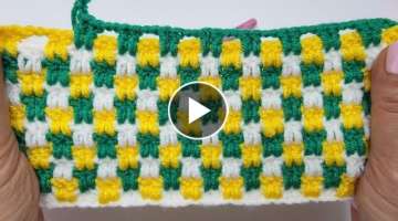 Knitting love desing ✨️ very beautiful baby blanket easy