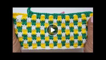 Knitting love desing ✨️ very beautiful baby blanket easy