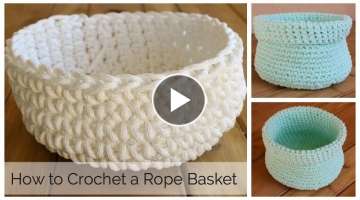 How to Crochet a Basket