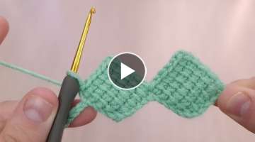 Easy crochet knitting pattern