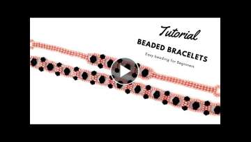 Simple patterns for DIY Beaded Bracelets. Beading tutorials