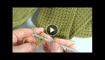 SUPER EASY for Beginners/Simple Stitch made in Unusual Way