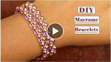 How To Make Macrame Bracelets At Home 