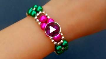How To Make / Very Simple Pearl Bracelet