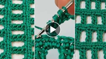 HOW TO Crochet STITCH PATTERN