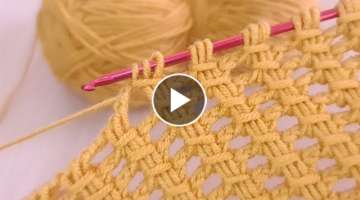 Super Easy Tunusian Knitting Model