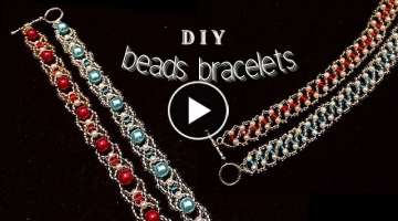 beads bracelets TUTORIALS. beginner beading projects. Beading tutorial