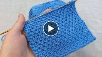 tunisian crochet easy knitting