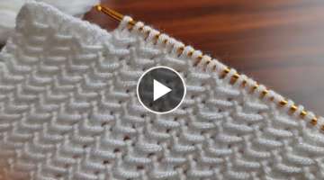 Super Easy Tunusian Knitting 