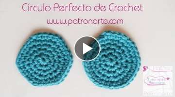 Círculo Perfecto de Crochet