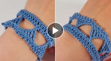 ONE ROW CROCHET EASY Lace COMPLEX STITCH