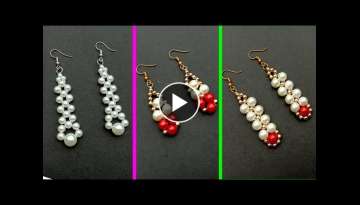 3 DIY Earrings / Pearl Earrings